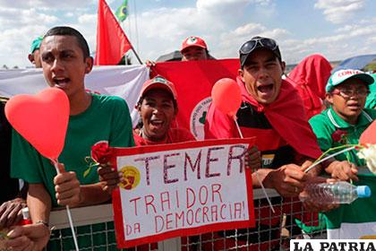 Temer recibió más críticas que aplausos /hoy.com.do