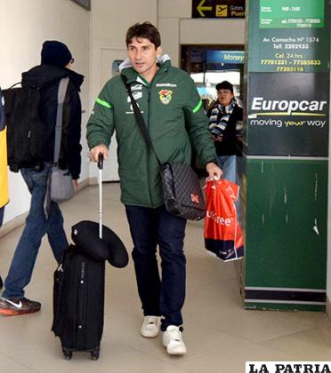 Ronald Raldes, capitán de la Selección Nacional /APG