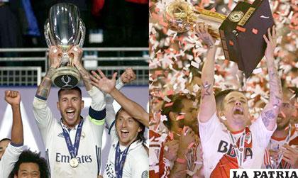 Real Madrid es campeón de Europa y River Plate de Sudamérica /trome.pe