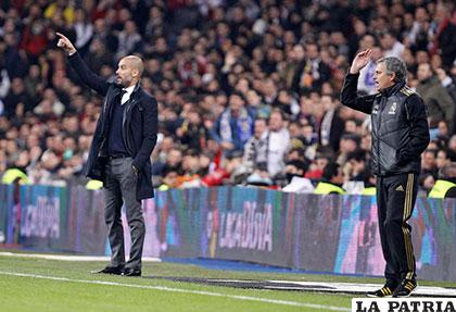 El clásico de Manchester se calienta más por la rivalidad de Guardiola y Mourinho /regio7.cat