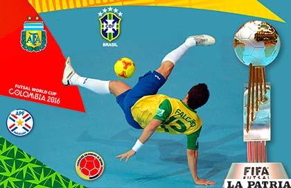 Cuatro equipos sudamericanos participan en la competencia Colombia, Paraguay, Brasil y Argentina