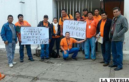 Trabajadores de la Red Uno, continúan en huelga de hambre /monteronoticias.com