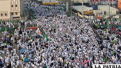 Multitudinaria concentración de musulmanes en la ciudad santa de La Meca /eldiario.es