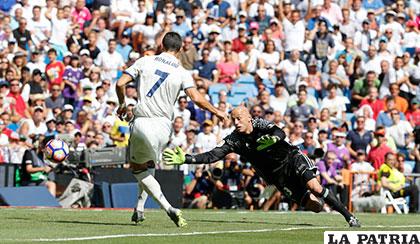 Real Madrid, de la mano de Cristiano Ronaldo, es líder el torneo