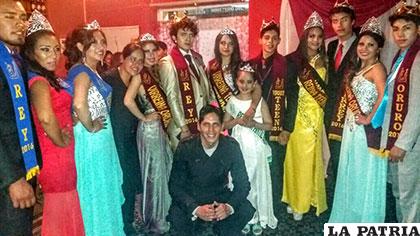 Participantes del certamen de belleza Reinado Oruro 2016 /Reinado Bolivia