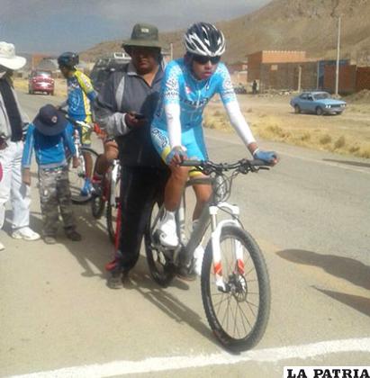 Las pruebas se realizan en la carretera Oruro-La Joya