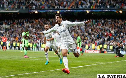 Álvaro Morata le dio el triunfo a Real Madrid en los descuentos