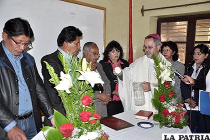 Misa de acción de gracias en el 59 aniversario del Comité Cívico de Oruro