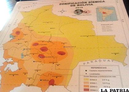 La Paz, Cochabamba, Chuquisaca, Tarija y Santa Cruz los departamentos con más actividad sísmica /ANF