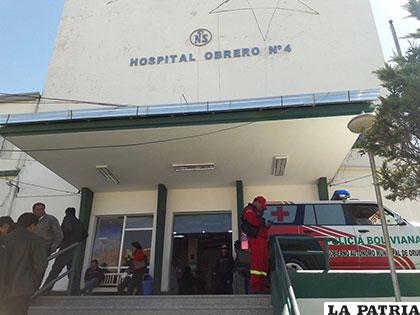 El Hospital Obrero recibió a policías heridos