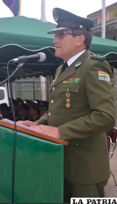 El coronel Juan Luis Torrelio ratificado en el cargo