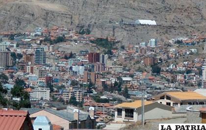 El macrodistrito Sur en La Paz /Panoramio