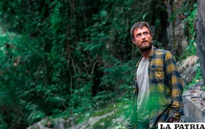 Así luce Daniel Radcliffe como protagonista de Jungle /Sensacine.com