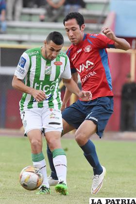Oriente Petrolero perdió el domingo ante Wilstermann en Cochabamba (2-1) /APG