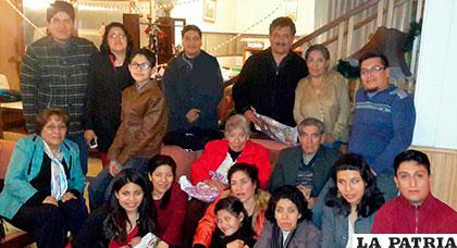 En familia