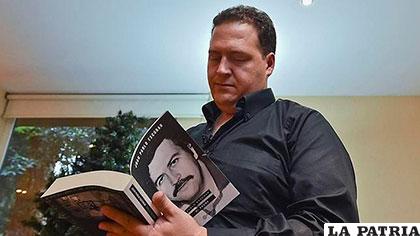 El hijo de Pablo Escobar hace referencia al libro que se escribió sobre su padre