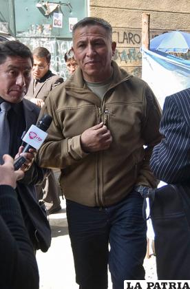 Coronel José Aranibar, ex comandante de la Policía de La Paz /APG