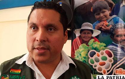 Mauricio Ordoñez, director ejecutivo del Senasag /ANF