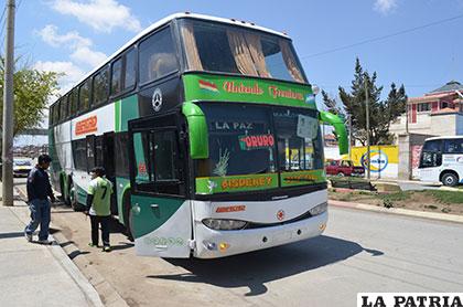 El bus protagonista del incidente vial se dirigía a la terminal