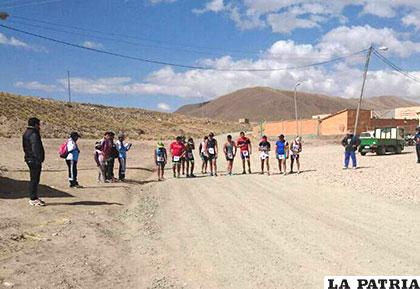 En varias oportunidades las pruebas de duatlón se realizaron en Capachos