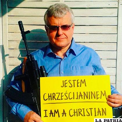 El pastor evangelista Pawel Chojecki, de la iglesia de la Nueva Alianza de Lublin