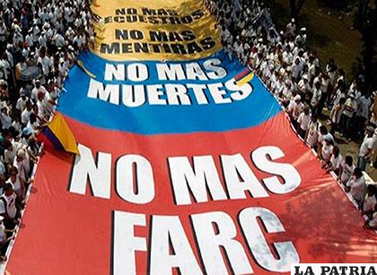 Las FARC crearon una mala reputación en la población colombiana /amazonaws.com