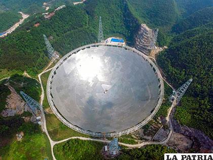 El telescopio esférico chino con apertura de 500 metros (FAST) /yimg.com