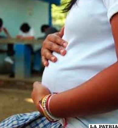 En muchos casos los embarazos adolescentes terminan en abortos clandestinos /unicef.org