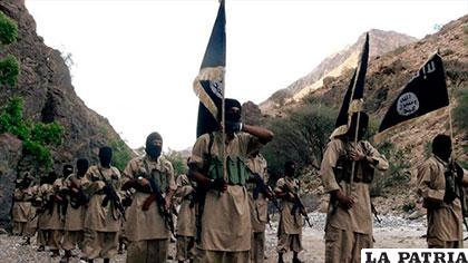Miembros del grupo terrorista Al-Qaeda