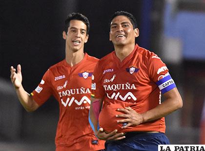 Edward Zenteno le dio el empate a Wilstermann /APG