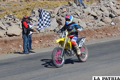 Gerald Vargas fue el ganador en la categoría 650cc Open Libre