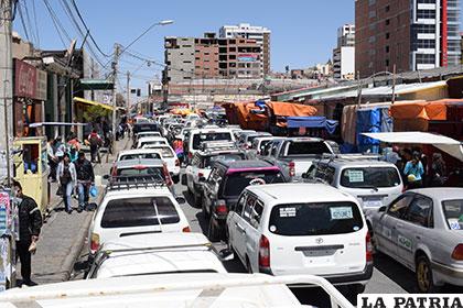 Vehículos retenidos en Tránsito por circular en el Día del Peatón