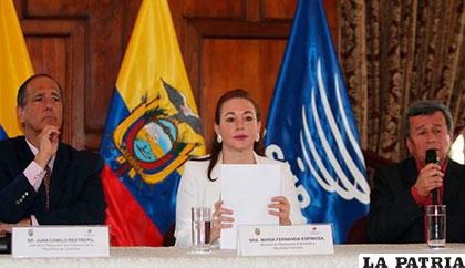 Firma del acuerdo alcanzado entre gobierno colombiano y ELN