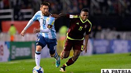 Argentina no pudo de local ante Venezuela, empataron 1-1