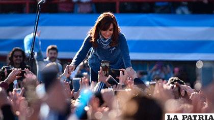 Cristina Fernández, ex presidenta de Argentina
