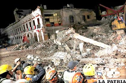 Potente terremoto sacudió el Sur y centro de México en la noche del jueves