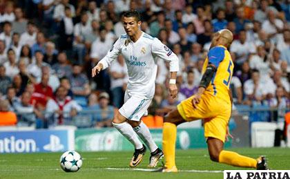 Doblete de Cistiano Ronaldo para la victoria de Real Madrid 3-0 a Apoel