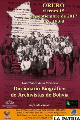 Diccionario Biográfico de Archivistas de Bolivia
