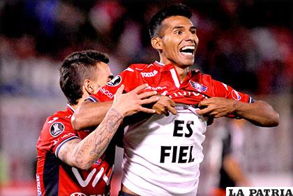 Gilbert Álvarez fue autor del segundo gol 