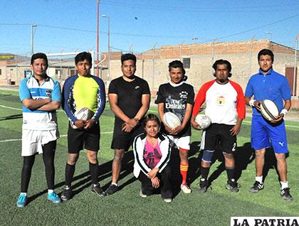 Integrantes de Panteras Rugby Club