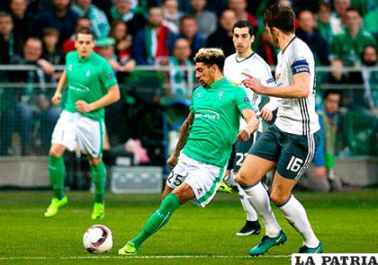 La acción del partido que terminó con el triunfo de Saint-Etienne