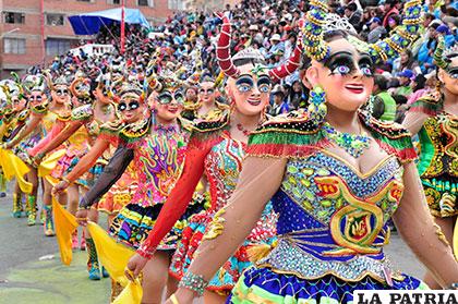 El Carnaval de Oruro 2018, aún no se promociona a nivel internacional /Archivo