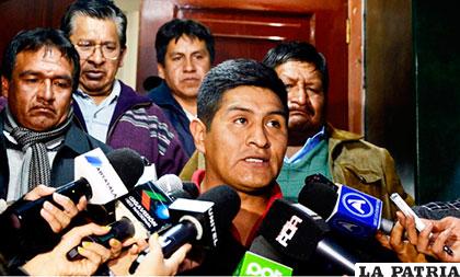 Mitma confirma paro en protesta contra Gobierno /ANF