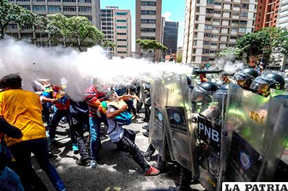 Venezuela vivió enfrentamientos constantes por varios meses