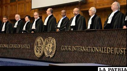 Miembros del tribunal de la Corte Internacional de Justicia de La Haya /ANF