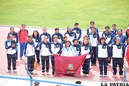 Selección orureña que compite en el campeonato nacional Máster