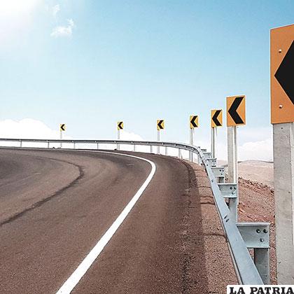 La señalización permitirá prevenir posibles accidentes en esta carretera /ABC