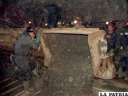 Todavía persisten los viejos sistemas de la minería tradicional