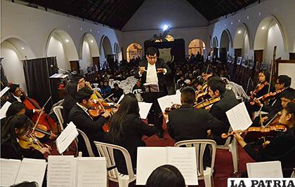 Orquesta Sinfónica de Oruro destaca como el artista de la semana