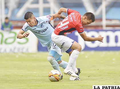 La última vez que jugaron en La Paz, Bolívar venció 5-1 el 28/01/2018 /APG
